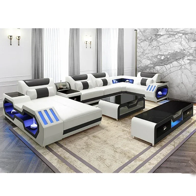 Hot salesFurniture sofa set modern smart luxury furniture sofa sectional set l shape cama sitting room furniture couch living ro