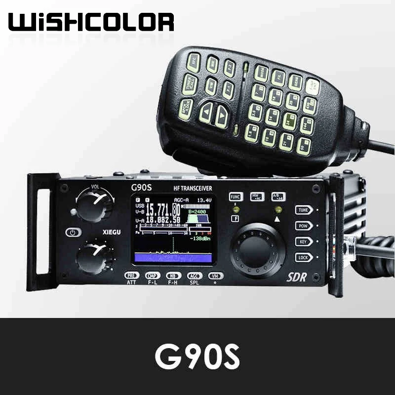 HamGeek G90S 20W Amateur Shortwave Radio for XIEGU H-structure Portable SDR Transceiver with Heat Dissipation Function