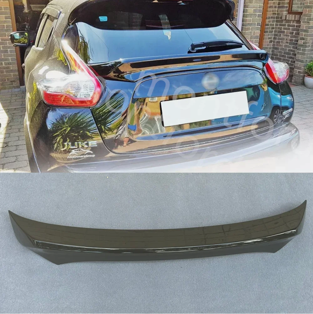 For NISSAN JUKE F15 SUV D Style Rear Trunk Middle Spoiler  5DR Hatchback Rear Trunk Boot Spoiler 12-18