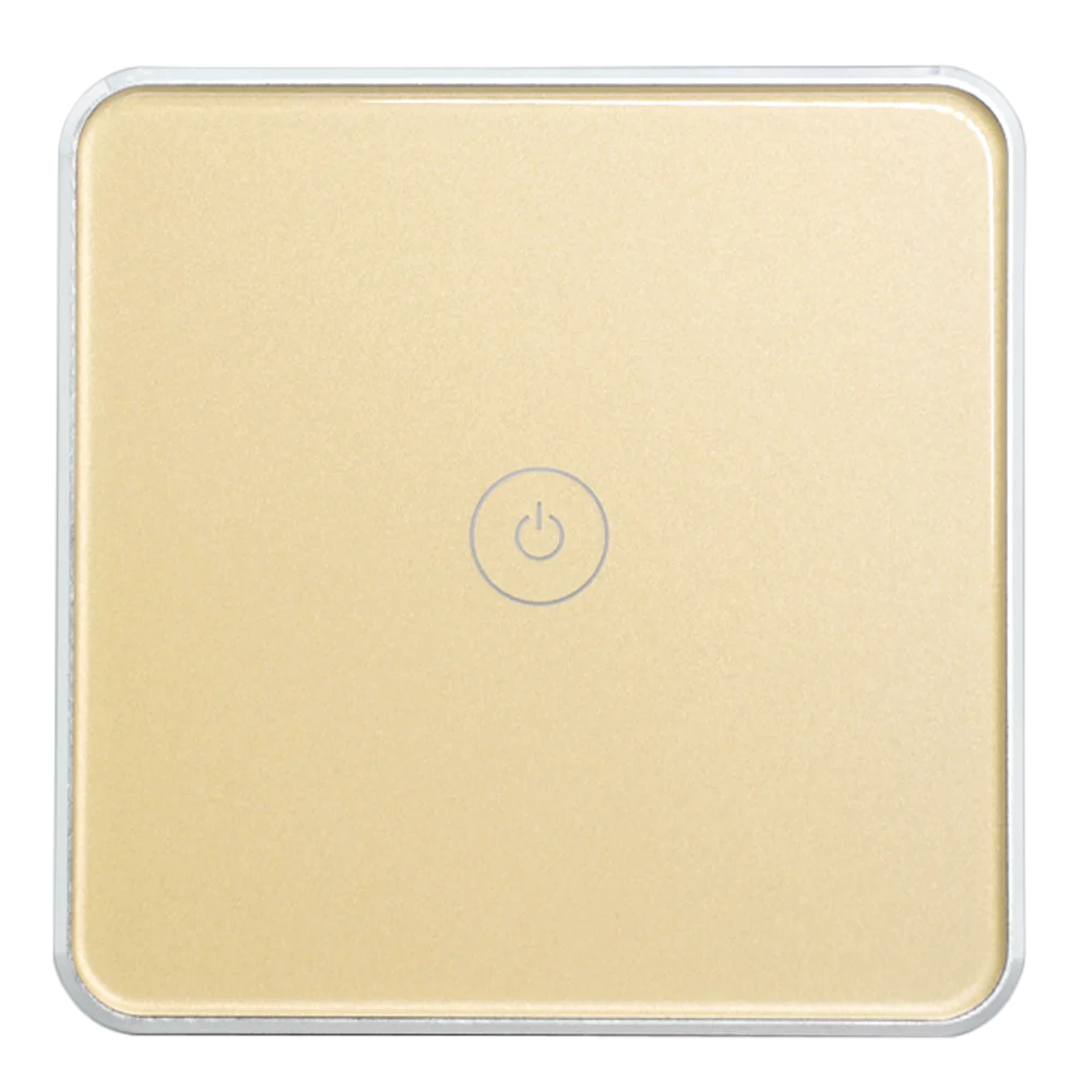T2 1 Gang Touch 30A Switch Neutral Smart Home Products Featuring Tempered Glass 250v