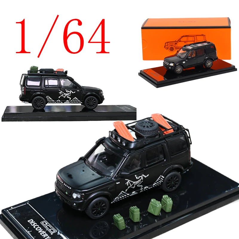 

GCD Diecast 1/64 Scale Land Rover Alloy Model Cars Land Rover Discovery4 Play Vehicles Toys for Boys Gift Original Box