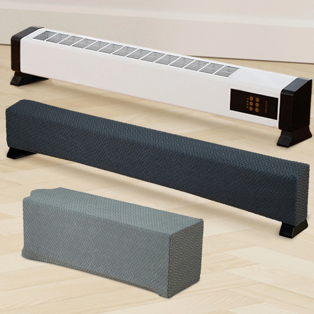 Baseboard Heater Cover Long Bench Cover Soft Anti-dirty Dust Proof Protector For Home Easy To Clean & Maintain Polyester Tool