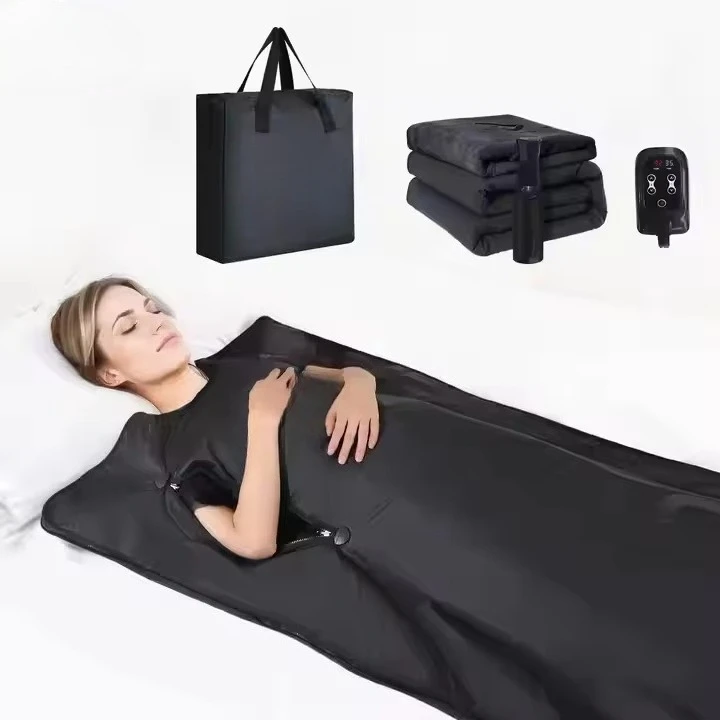 

Портативная инфракрасная сауна-одеяло Fuerle для домашнего использования, стоячая сауна для тела