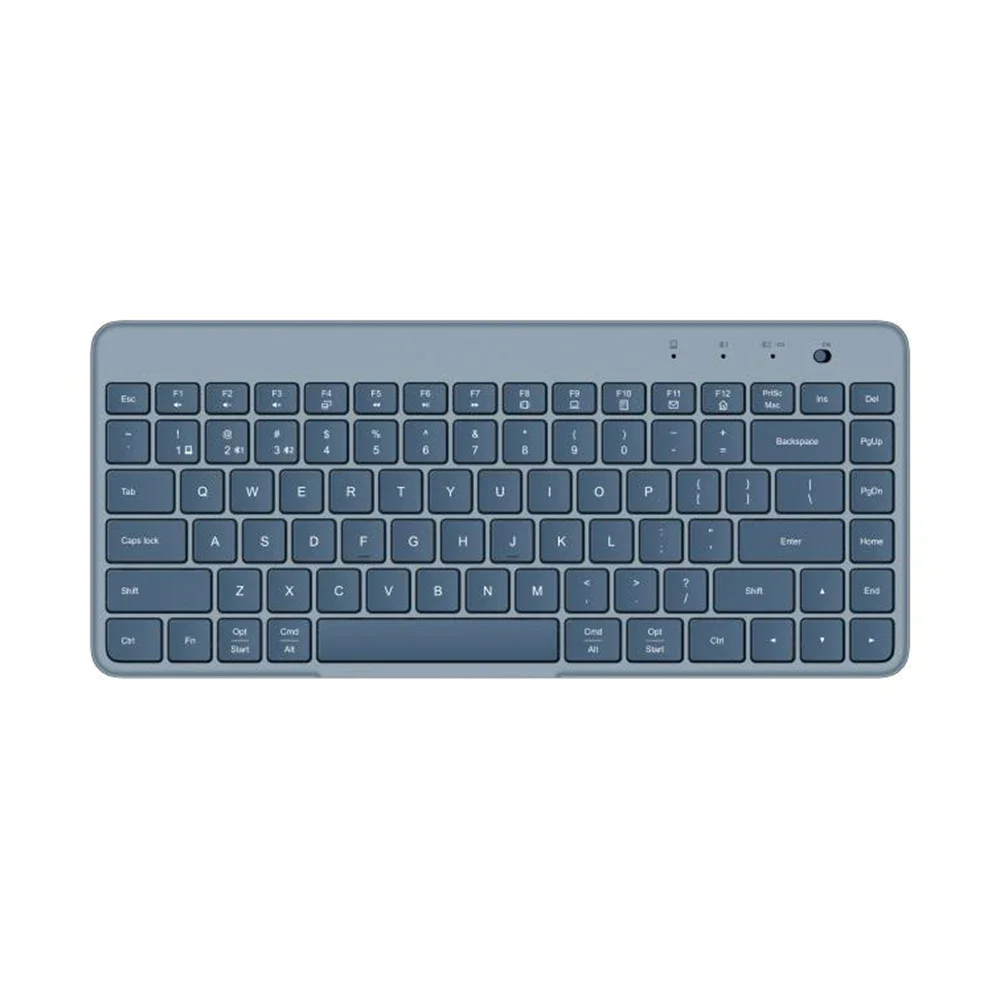 Original Xiaomi Colorful Portable Dual Mode Keyboard Kit Wireless 2.4GHz Bluetooth Multi Device Connection With Split Holder