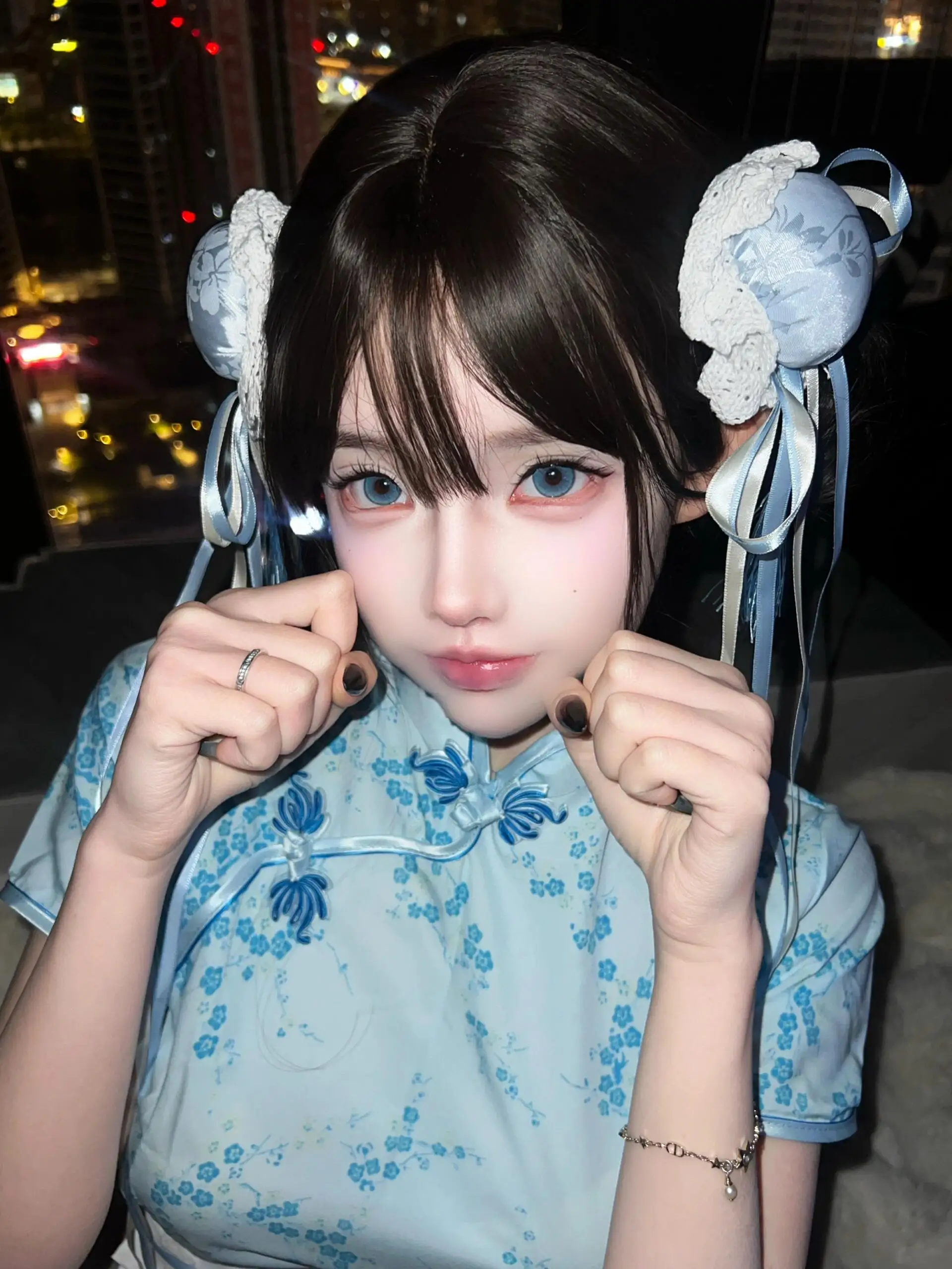 Nuevo Chino Sle Dr loween Cisas Cosplay orm suave chica falda de sirvienta ort uso diario