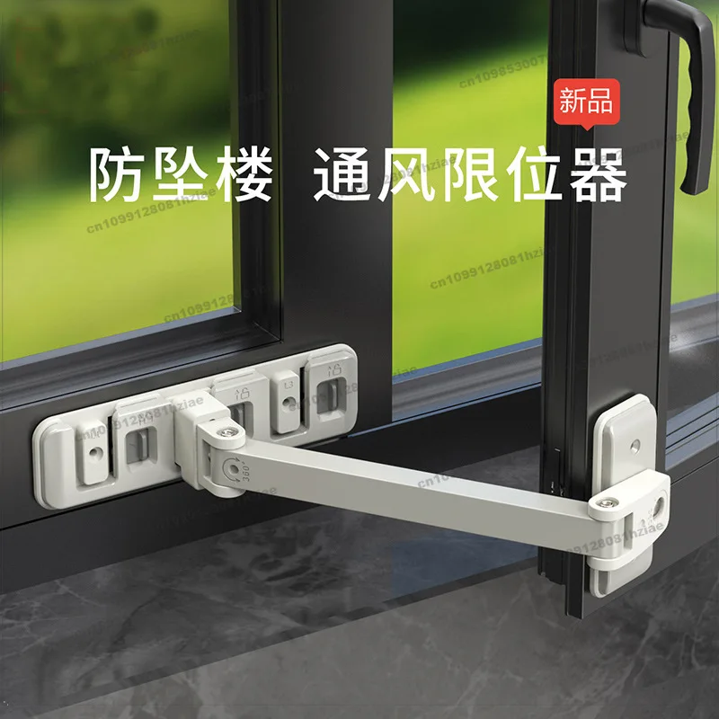 Top Valley No Punching No Nails Self-Adhesive Window Lock Paste Door and  Safety Casement