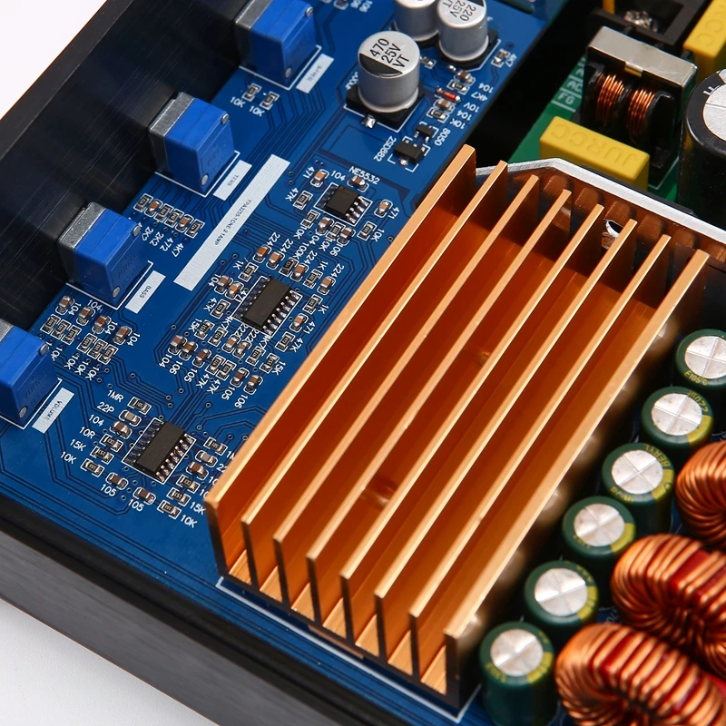 D6S высокомощный двухъядерный TPA3255 цифровой HiFi 2,1 Усилитель мощности 5,1 Bluetooth независимое декодирование (встроенный источник питания)