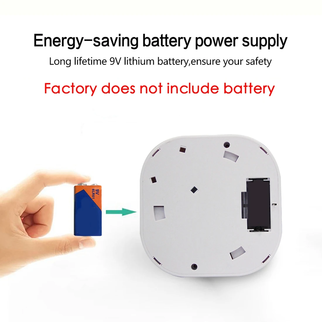 A93P Tuya Wifi Smoke Detector Sensor Smart Home Security Protection Fire Alarm Sensor Smart Life APP for Alexa Google Home