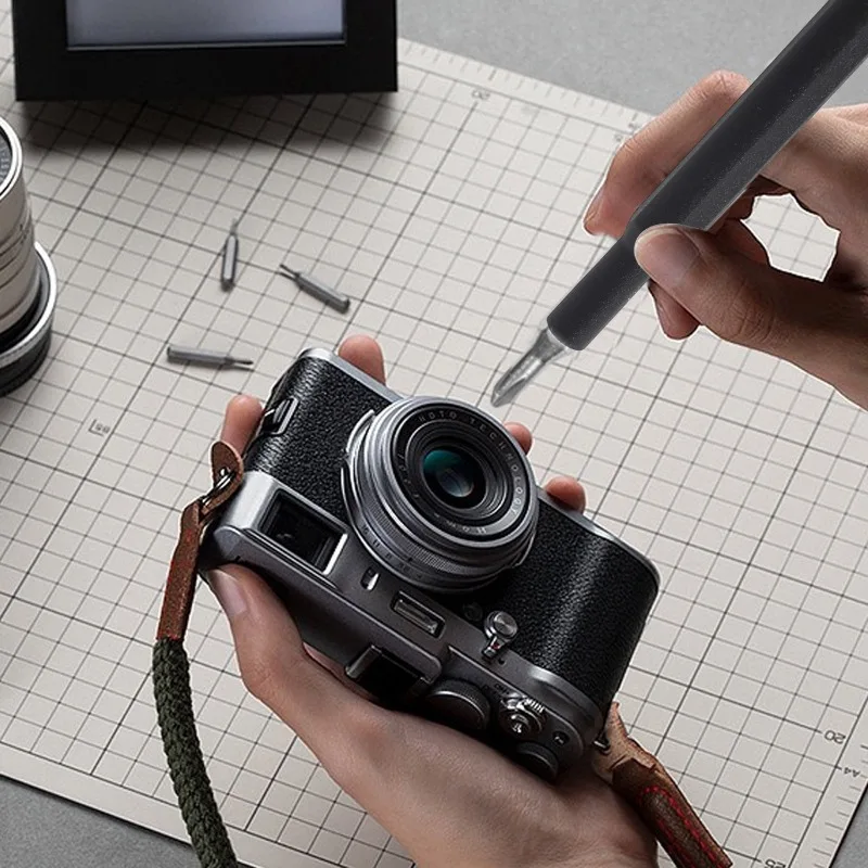 Zestawy mini śrubokrętów 25 w 1, sześciokątne, płaskie, magnetyczne śrubokręty do naprawy okularów, zegarków, narzędzia ręczne DIY