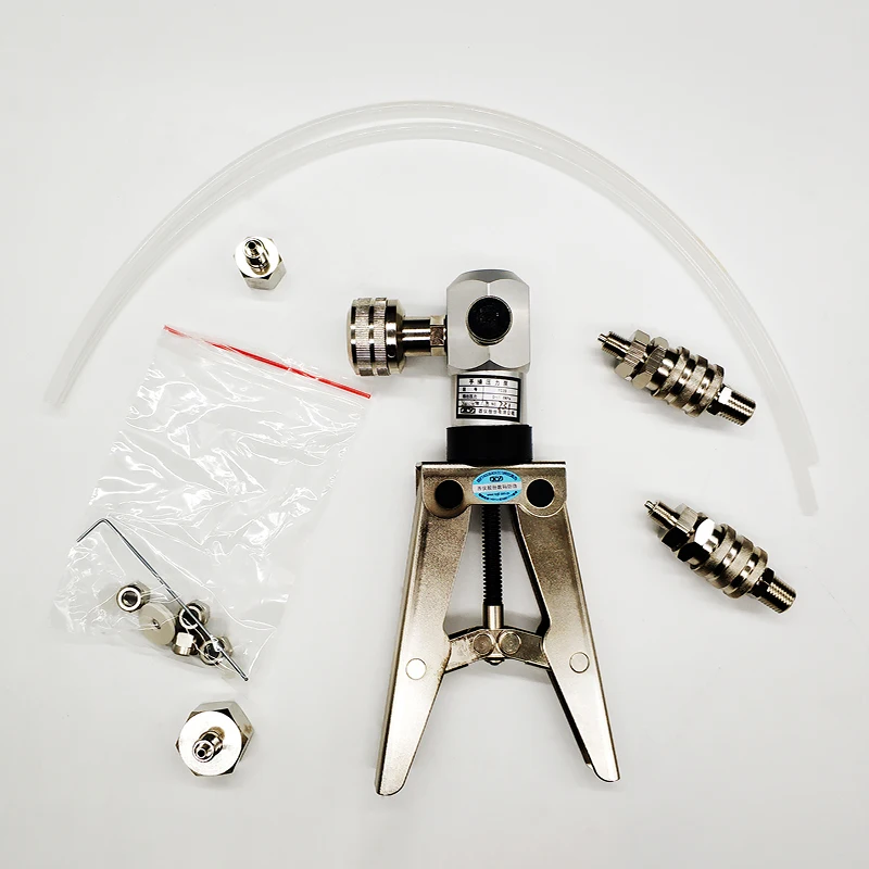 Stainless Steel Pneumatic Pressure Calibrator 16Bar Handheld Pressure Pump For Pressure Testing Equipment