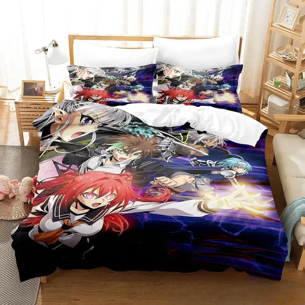 

Anime Testament Of Sister New Devil Bedding Set,Duvet Cover Bed Set Quilt Cover Pillowcase,King Queen Twin Size Boys Girls Adult