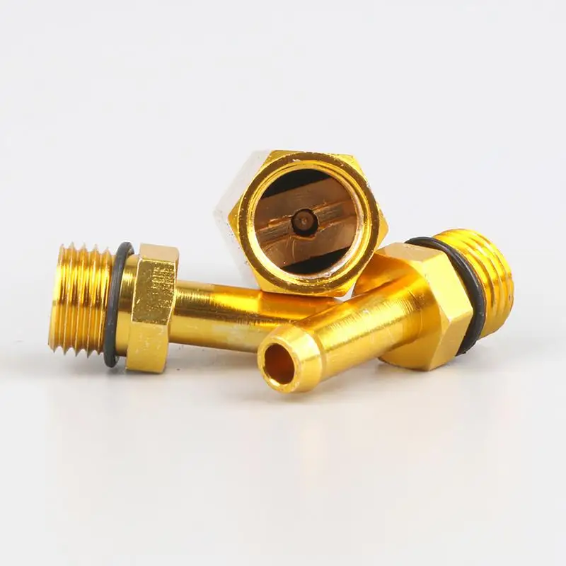 Sump Pump Check Valve Oil Line Single Way Check Valve Metal Internal Thread 5mm Split Valve Oil Circuit Parking Heater for cars