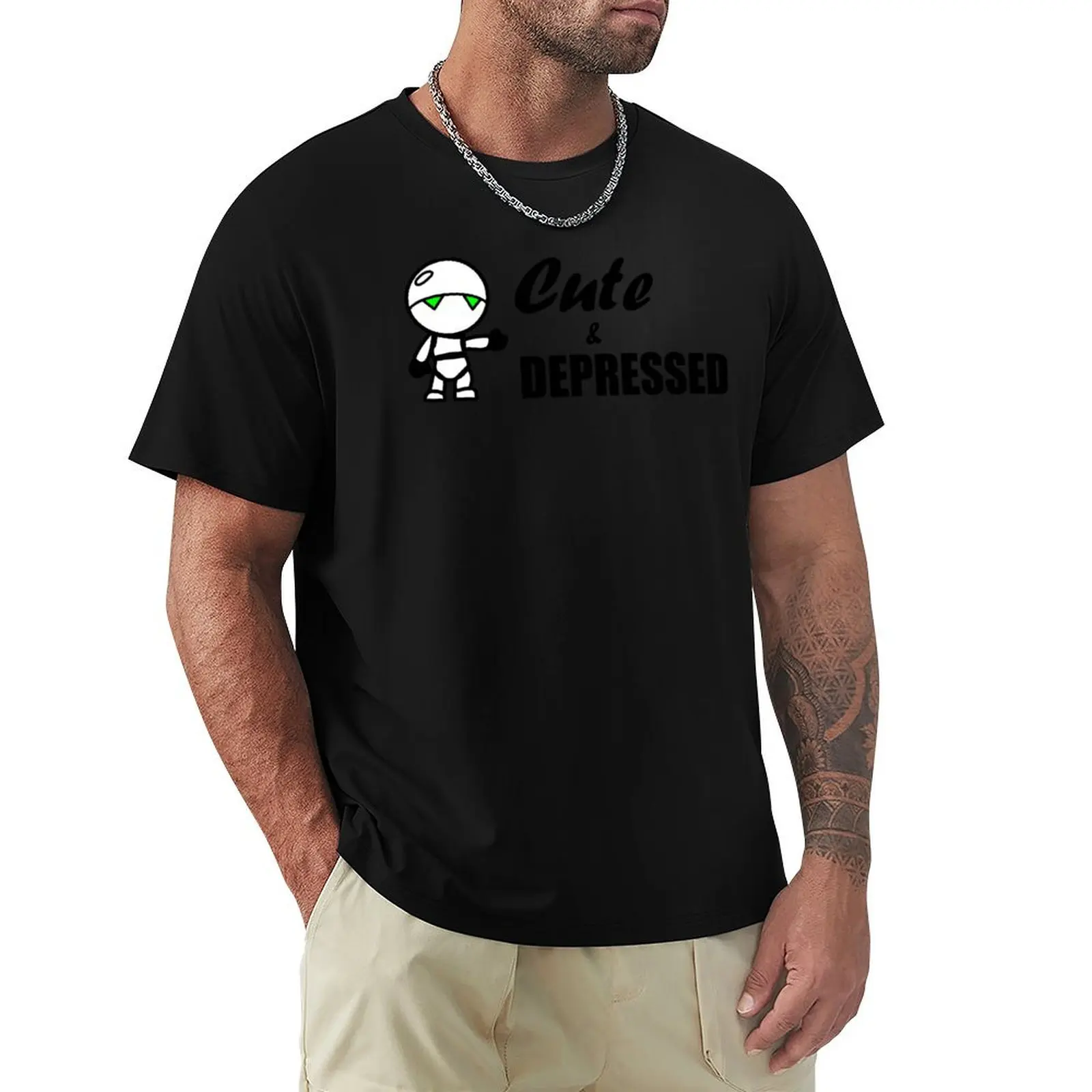 

Marvin Cute Hitchhikers Guide to the Galaxy T-Shirt All Weather Casual Short Sleeve