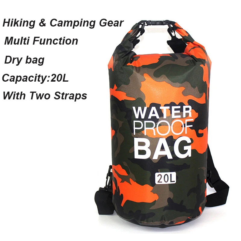 New Design Waterproof Backpack Travel Bag Customized Camping Waterproof Dry Bag Dry Sack