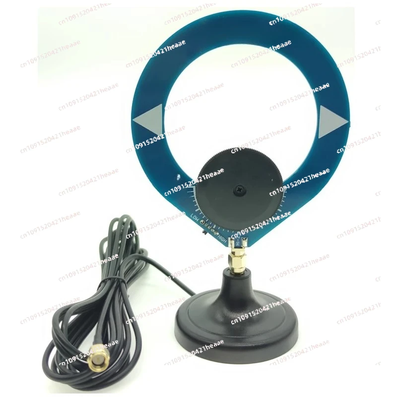 Suitable for the new version of donut medium wave shortwave antenna AM MW/SW mini loop antenna, small loop antenna