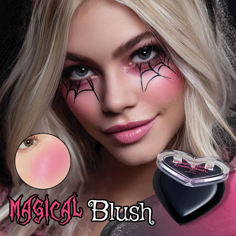 Temperatuur Gradiënt Poeder Blusher Lip Crème Kleur Veranderende Hydraterende Glans Transparante Blusher Lip Langdurige Poeder G7Q5