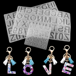 Letter A To Z Mold Alphabet & Number Silicone Molds Epoxy Resin Molds for DIY Jewelry Making Findings Supplies Accessories