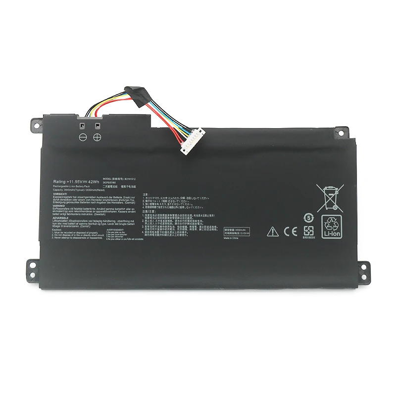 TRFRER Ghana B31N1912 laptop battery for Asus VivoBook 14 E410MA-EK018TS ek026ts bv162t f414ma e510ma ek017ts l410ma 42wh