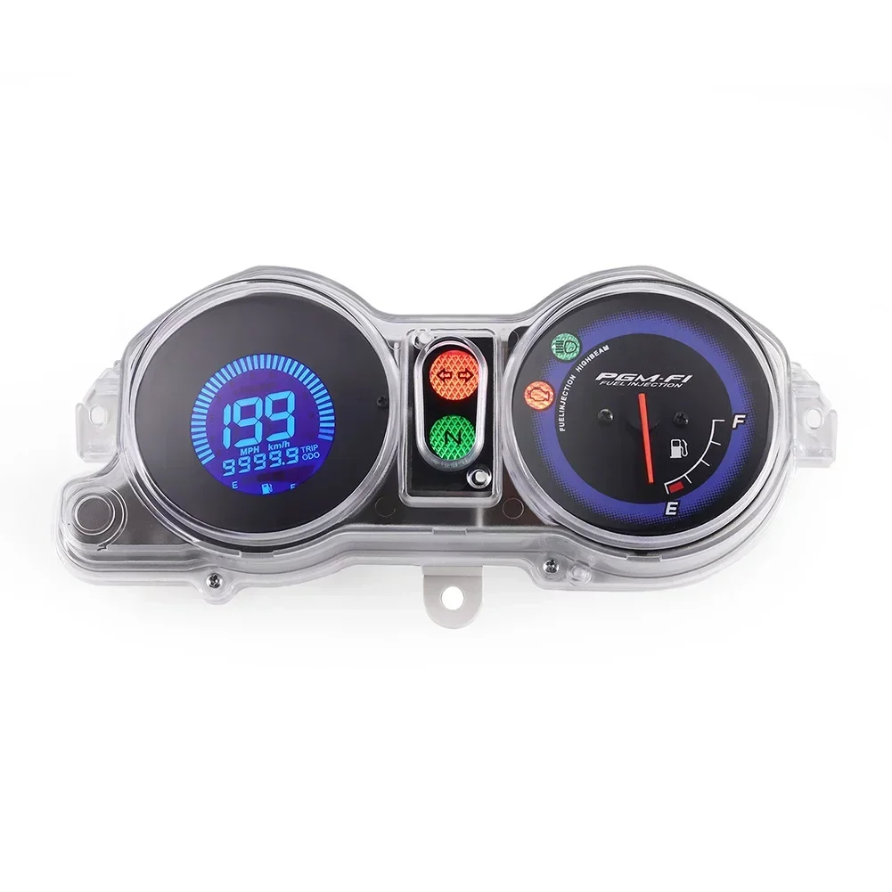 

7 Colors Backlight 25*12*5cm Digital Speedometer Day And Night Visibility Easy Installation Multifunctional Display