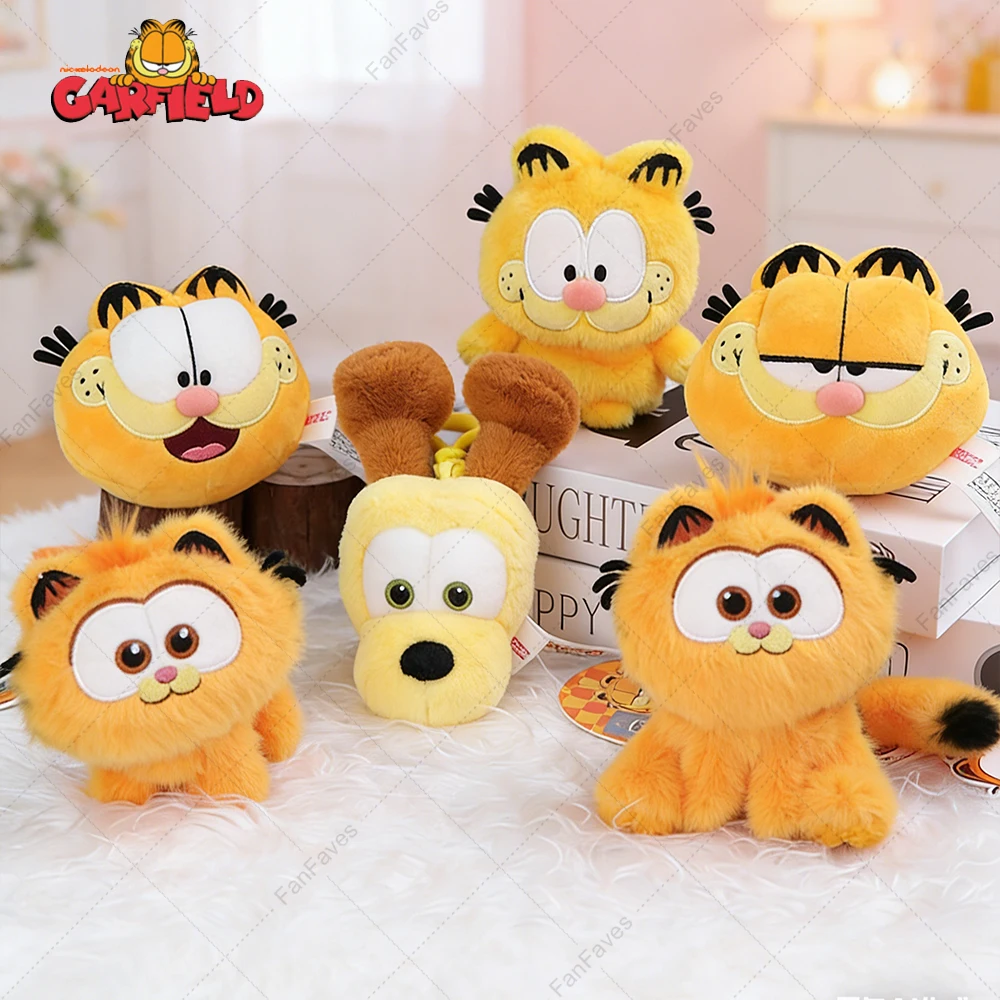 Garfield Original Plush Toy 10-30cm Garfield Cat Teen Adult Version Stuffed Doll Anime Plushie Christmas Birthday Gifts image 2