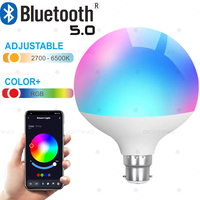 Bluetooth Smart Dragon Ball LED Bulb Tuya RGBCW Smart Life APP Light Lamps Mode for Room Decoration Color Changing UK B22 220V