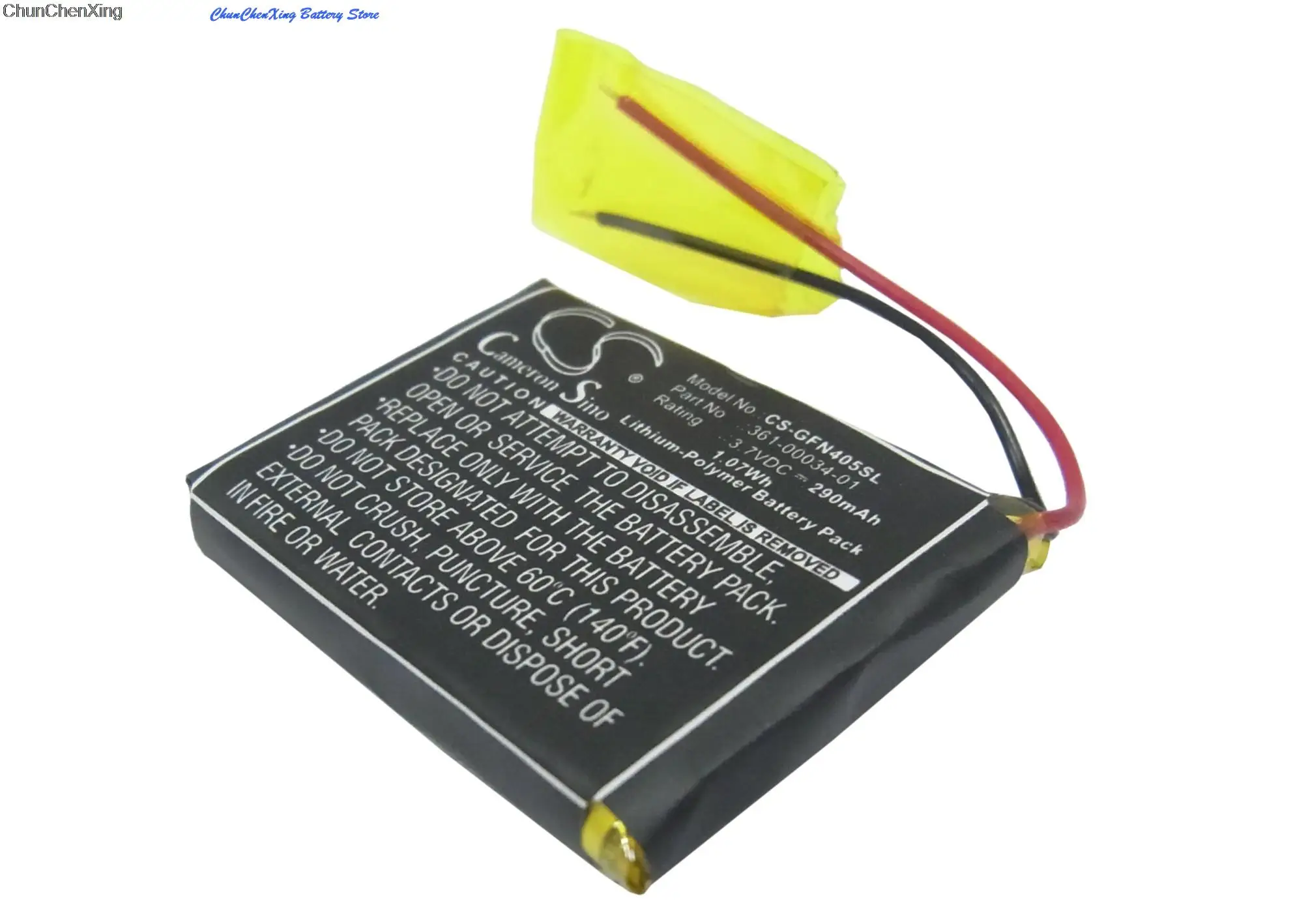 Cameron Sino 3.7V 290mAh GPS, Navigator แบตเตอรี่ 361-00034-01 สําหรับ Garmin Foretrex 401, Foretrex 405, Foretrex 405cx + เครื่องมือ
