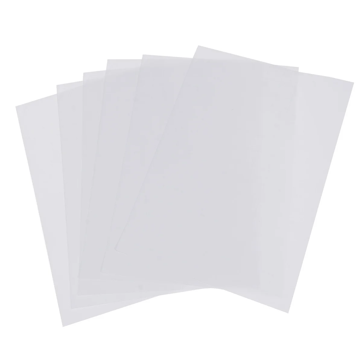 

5Pcs Heat Transfer Paper Sublimation Transfer Sheet A4 Size for T-Shirts Hats Aprons Bags High Ink Release Vivid Color