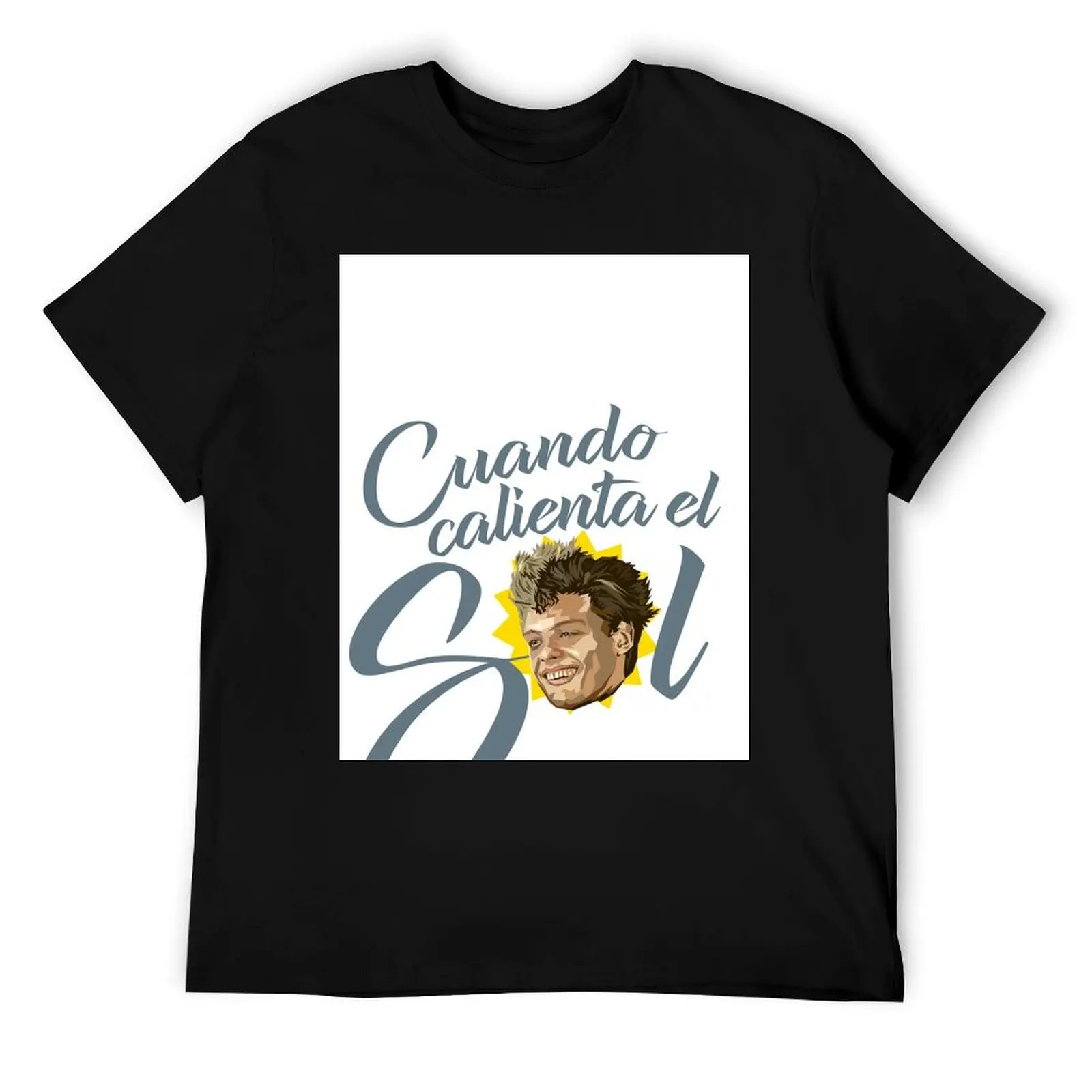 

When the sun heats T-Shirt cotton t shirts man 100% t shirt men 100% cotton luxury brand man t shirt cotton high quality T-Shirt