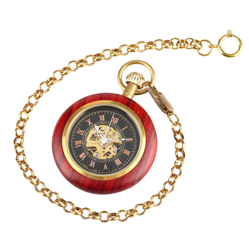 

Vintage Mechanical Pocket Watch Chain Octagon Roman Numeral Hanging Watch Nurse Timepiece Classic Retro Style