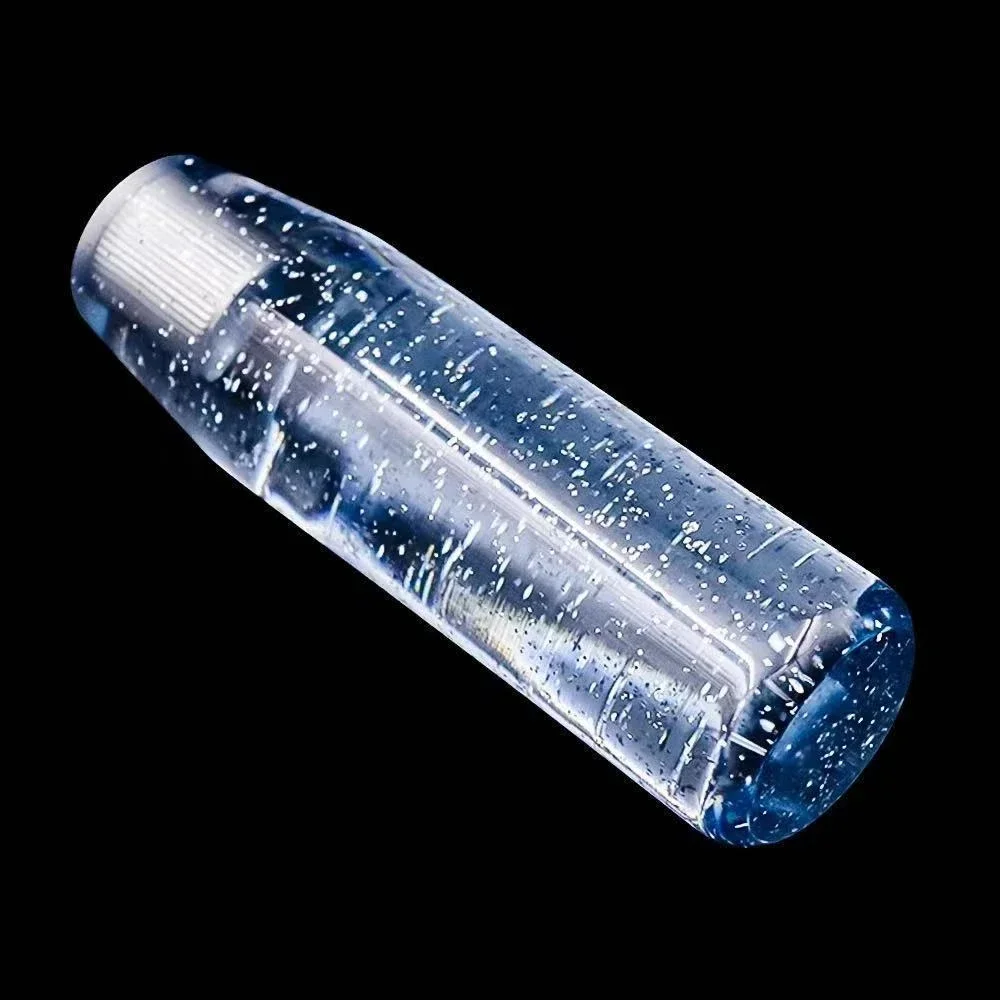 15cm Car Shining Stitching Multicolor Gear Shift Knob Crystal Bubble Colorful Shifter Lever Fit For Honda Toyota Nissan