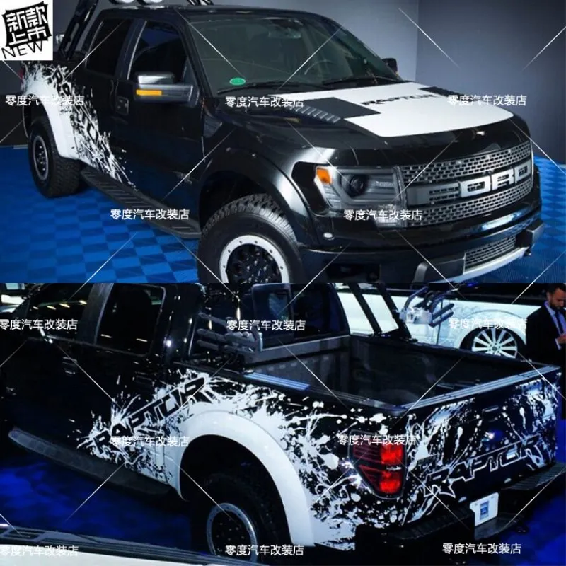 New Car Sticker Body Modification Custom Car Film Sports Decor Vinyl Car Decal Accessories FOR Ford Raptor 2013-2018