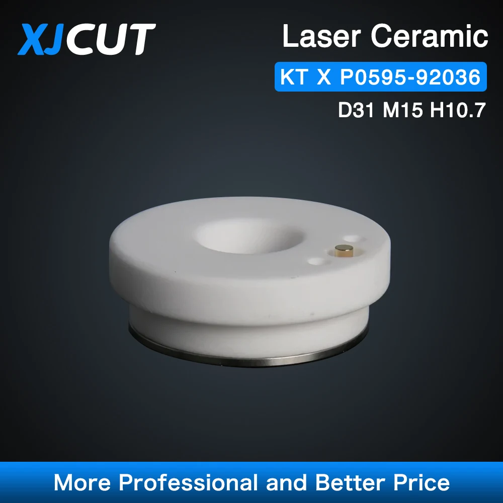 XJCUT OEM Laser Keramik Teil KTX KT X P0595-92036 Für Precitec ProCutter & ProCutter Zoom 2,0 Laserkopf D31 H10,7 M15