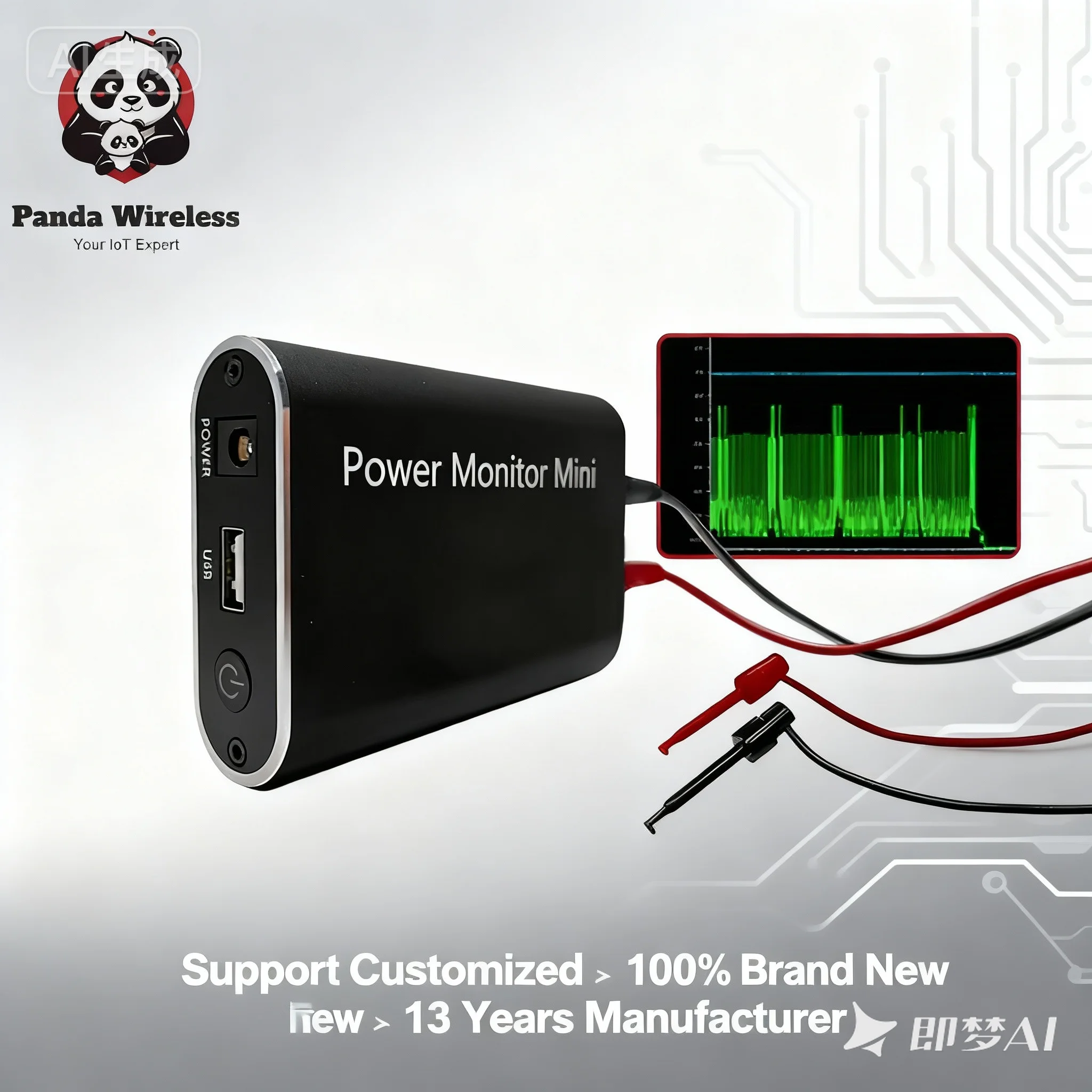 

Мини-тестер монитора мощности Quectel QTMX0135XY, 1 шт., анализатор потребления тока для высокой точности, точность уровня nA uA