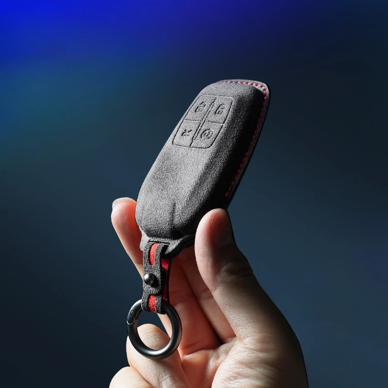 

For Ferrari 488 SF90 812 F8 Roma Car Key Cover Luxury Italy Suede Car key protection Shell