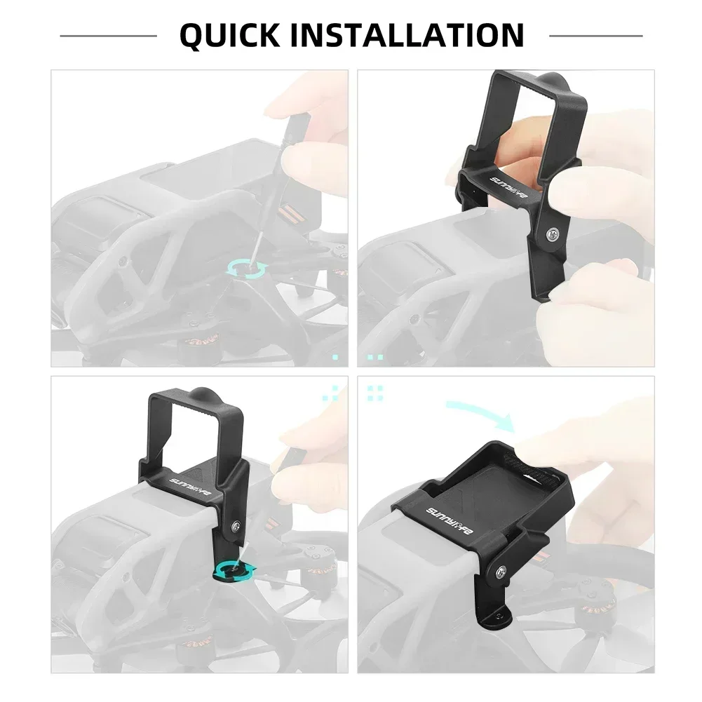 For DJI Avata Battery Anti-Tripping Folding Buckle Reinforced Lock Anti-Loosening Shedding Buckle Accessories Practical