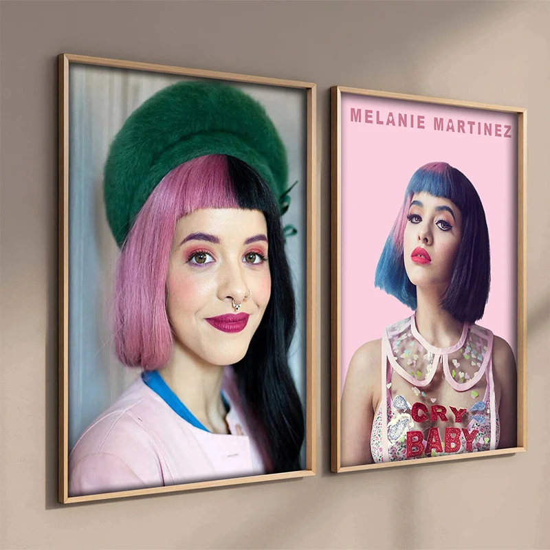 Singer Melanie Martinez Posters Pop Music Album Cover Crybaby Aesthetic Art Canvas Painting Pictures For Room Home Wall Decor