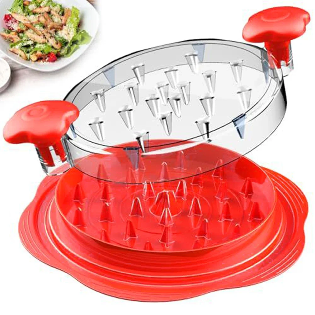 Non-Slip Chicken Shredder Tool BPA Free Meat Grinder for Shredding Pulled Chicken Beef