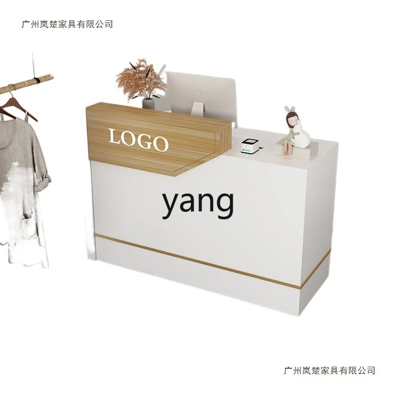 

LH company front desk reception milk tea shop service desk clothing store restaurant counter