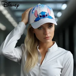 Disney Stitch Trend z filtrem z daszkiem damska męska kreskówka urocze czapka bejsbolówka sportowe Y2k modne akcesoria kaszkiety