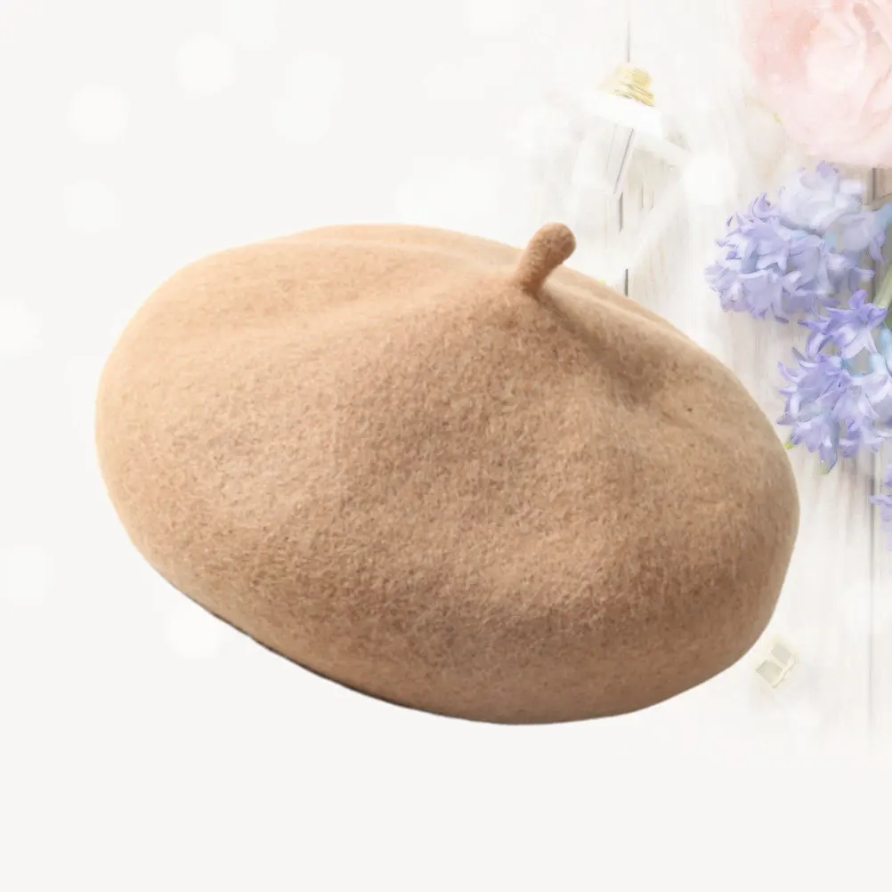 

Girls Beret Toddler Hat Kids Hats for Infant Wool Baby Children Warm Comfortable