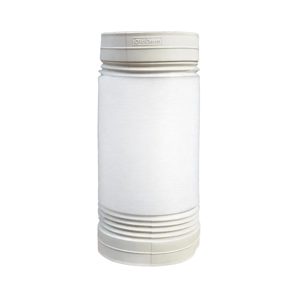 150cm Structurally Sound For Exhaust Duct for Air Conditioner Central HVAC Range Hood and Fresh Air Ventilation Use