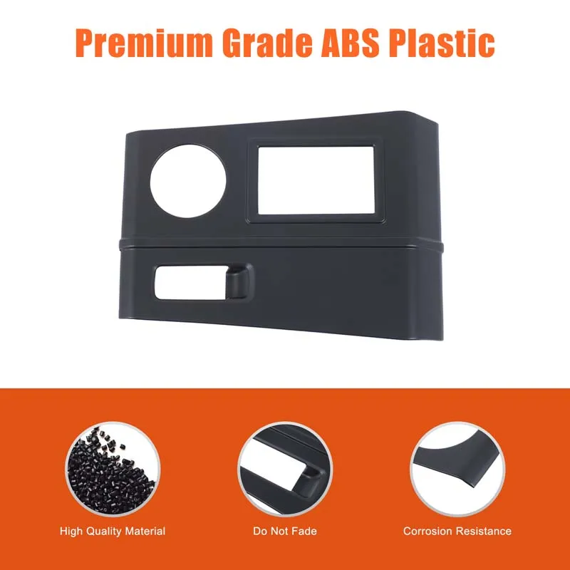 ABS Carbon Faser Auto Center Konsole Getriebe Shift Panel Abdeckung Trim Aufkleber Für Mitsubishi Outlander 2022-2025 Innen Zubehör – Detail 9