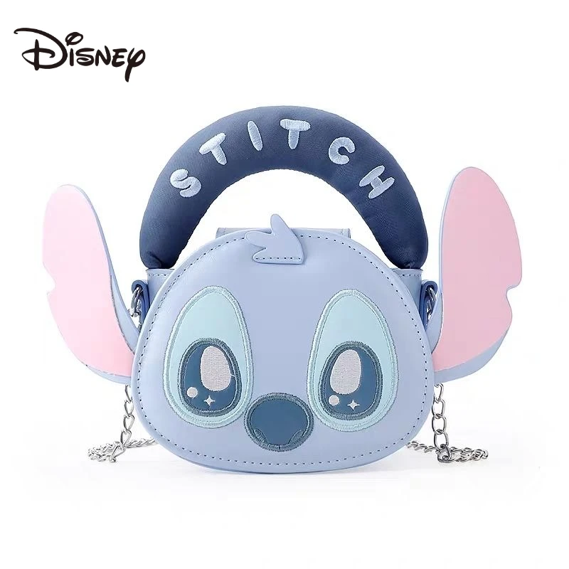 

Lilo and Stitch Disney Mini Bag Kawaii Cartoon Anime Printed Accessories Diagonal Cross Bag Boys and Girls Birthday Gifts