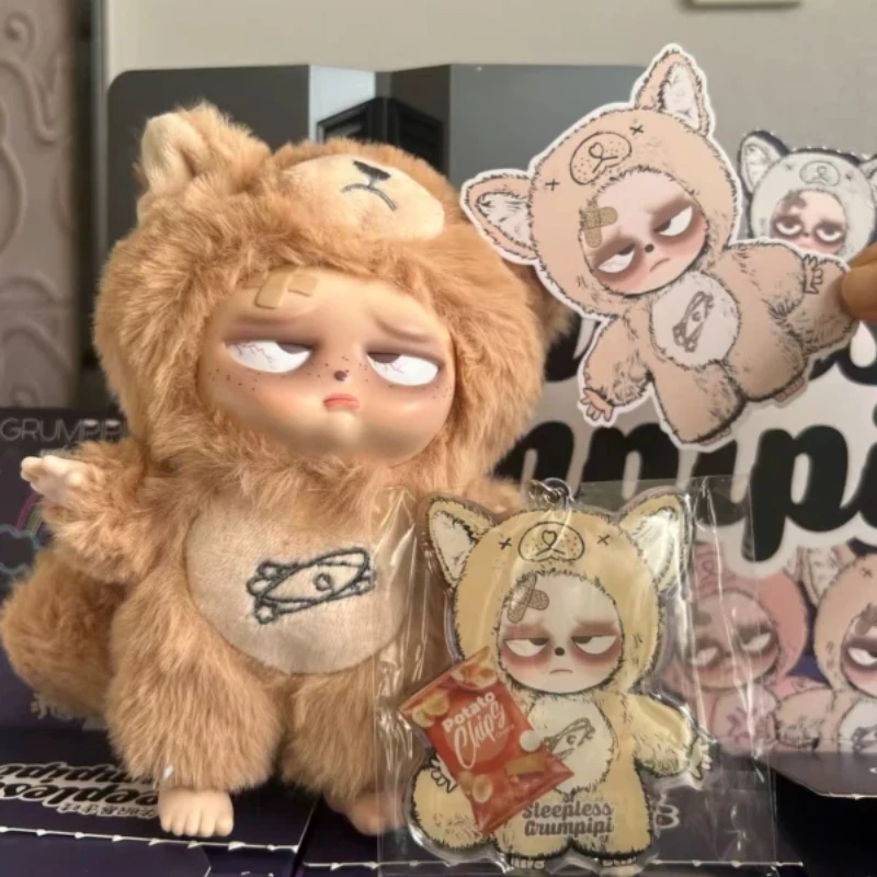 

【low price】Original New Sleep Grumpipi Series Blind Box Vinyl Face Doll Trendy Decor Macaron Color Bag Collection Model Toy Gift