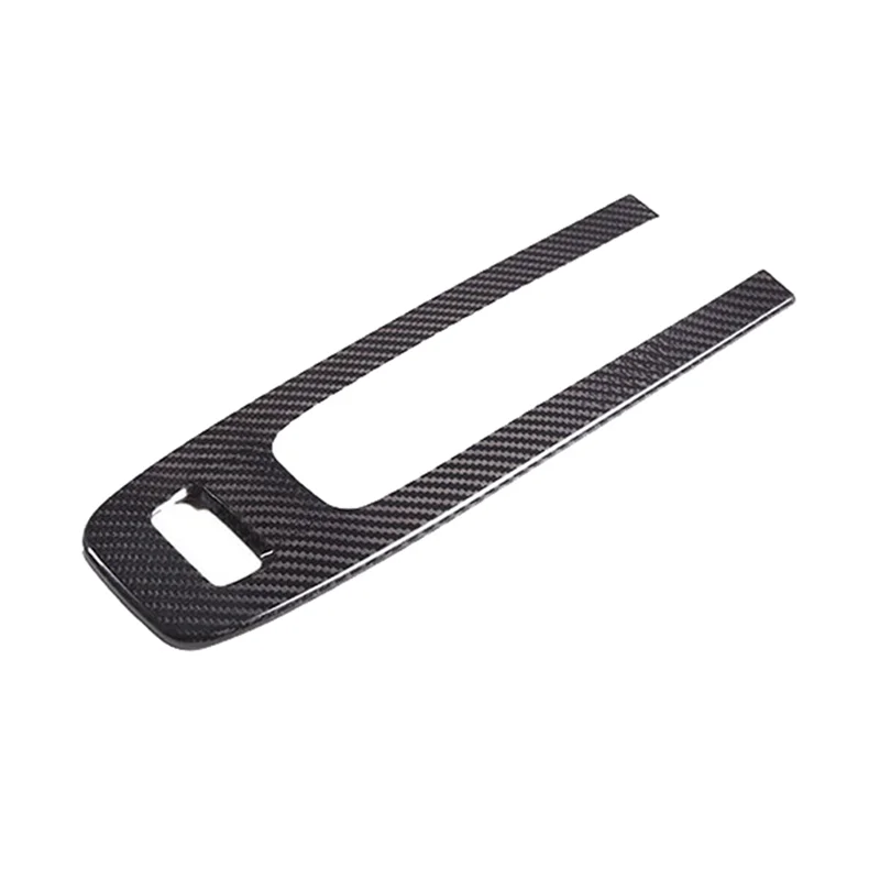 Central Control Warning Light Panel Decorative Cover Dry Carbon Fiber for Porsche Macan 2022 2023 Interior Accessories