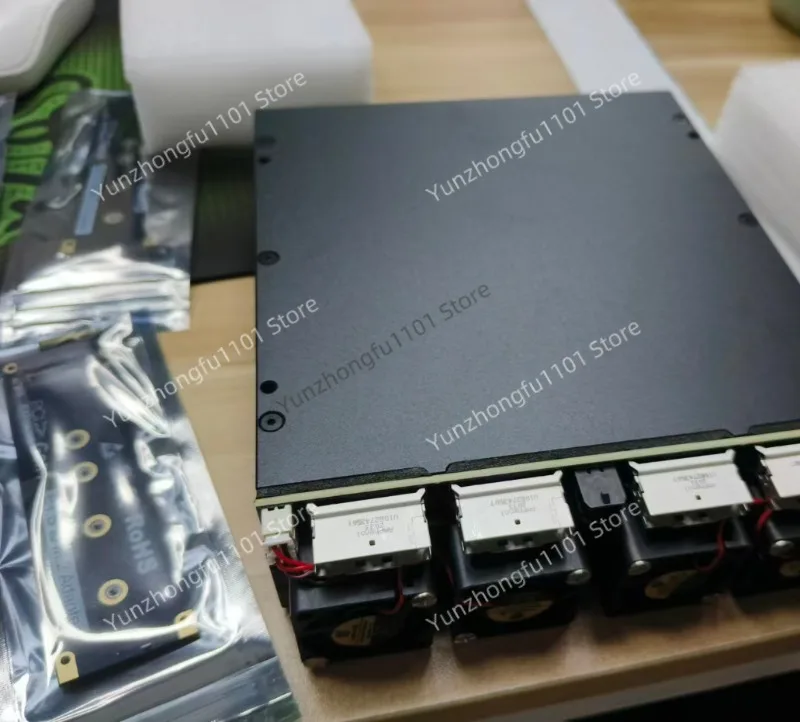 M.2 Hard Disk Box Hot Swap E1.S Cage for Full Flash NAS Storage Expansion