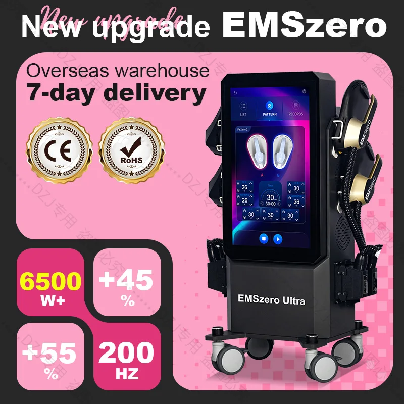 

EMSzero Ultra Machine Professional 6500W NEO Body Slimming Muscle EMS Electromagnetic Stimulate Buttock Toning 2025