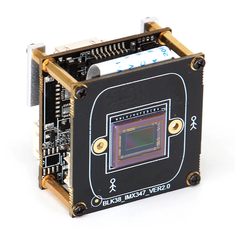 50fps 4MP IP Camera Module Super Starlight 1/1.8