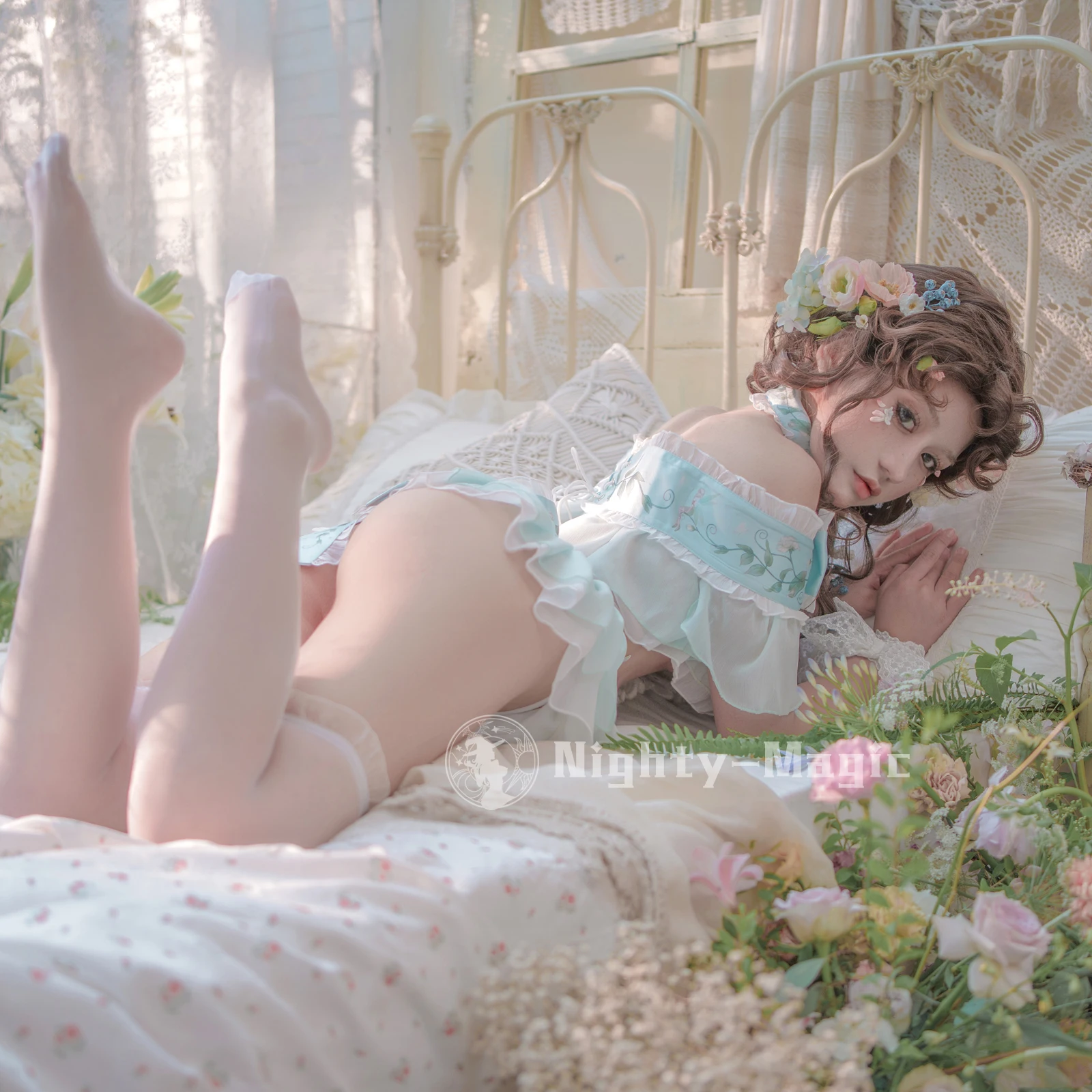 Original Design Pea Princess Cosplay Costume Woman Lovely Lingeris Sexy Cosplay