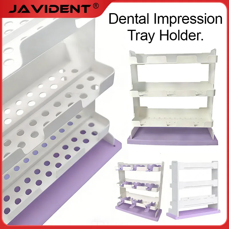 

1Set Dental Implant Tray Frame Removable Oral Impression Tray Plastic Holder Durable and Sturdy Dental Instrument Consumables